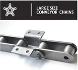 40Cr Alloy Steel Bucket Elevator Conveyor Chain Large Size ISO9001