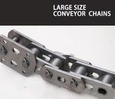 125mm 100mm Bucket Elevator Chain Link Large Size Conveyor Chains Anti Corrosion