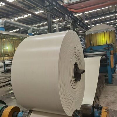 Buy White NN Rubber Conveyor Belts 3-12 Layers 15Mpa Tensile Strength online manufacture