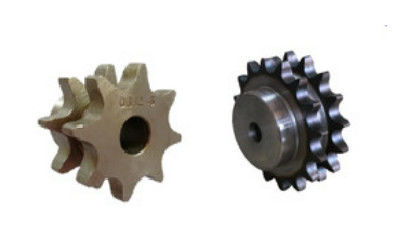 Double Teeth Welded Chain Wheel Transmission Double Pitch Roller Chain Sprockets