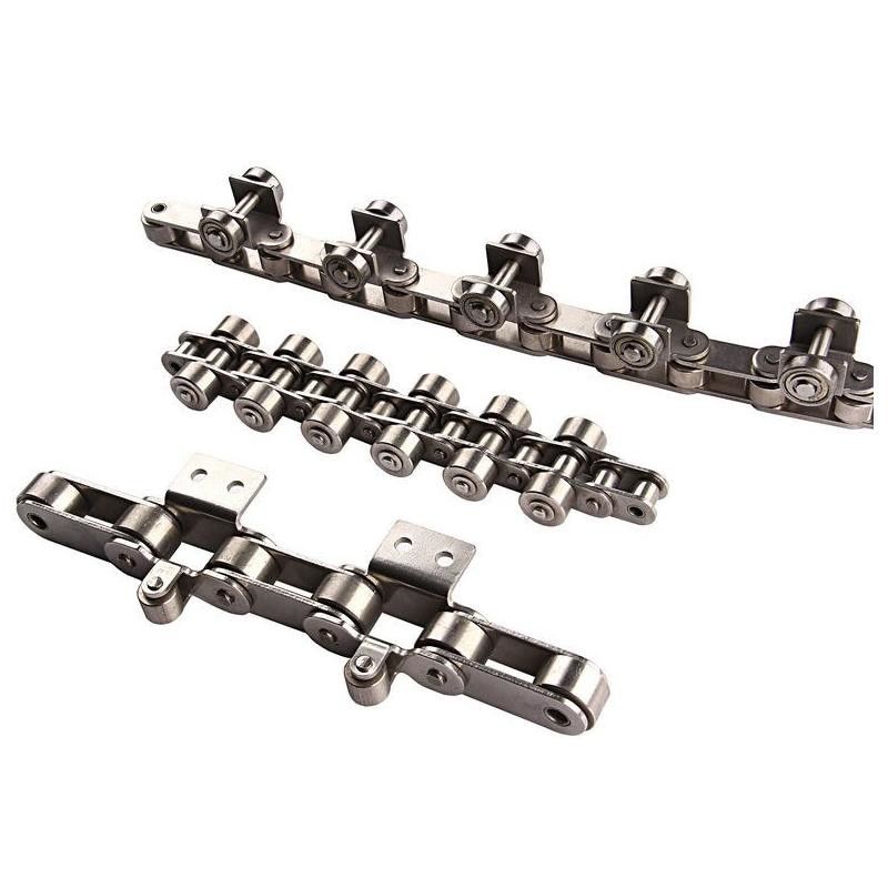 OEM Free Flow Conveyor Roller Chain 12.7 - 25.4 mm