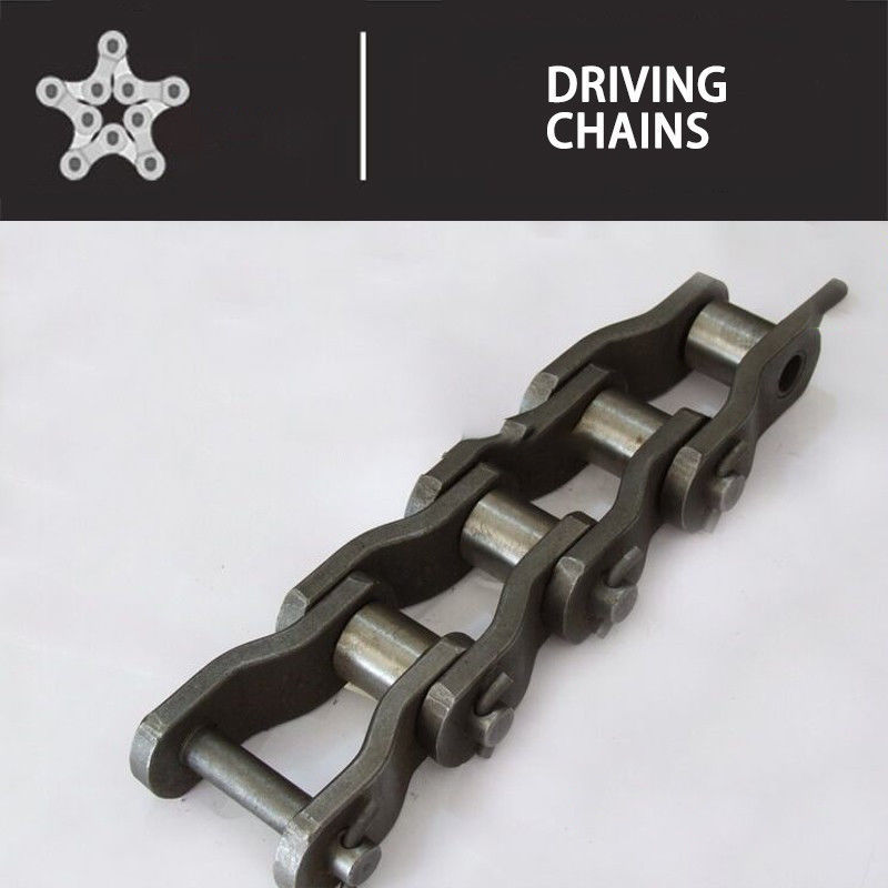 Heavy Duty Cranked Link Transmission Drive Chains 2512 2814 3315