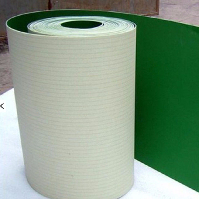 Lightweight Durable Tobacco Conveyor Belt PVC Green 4 Ply