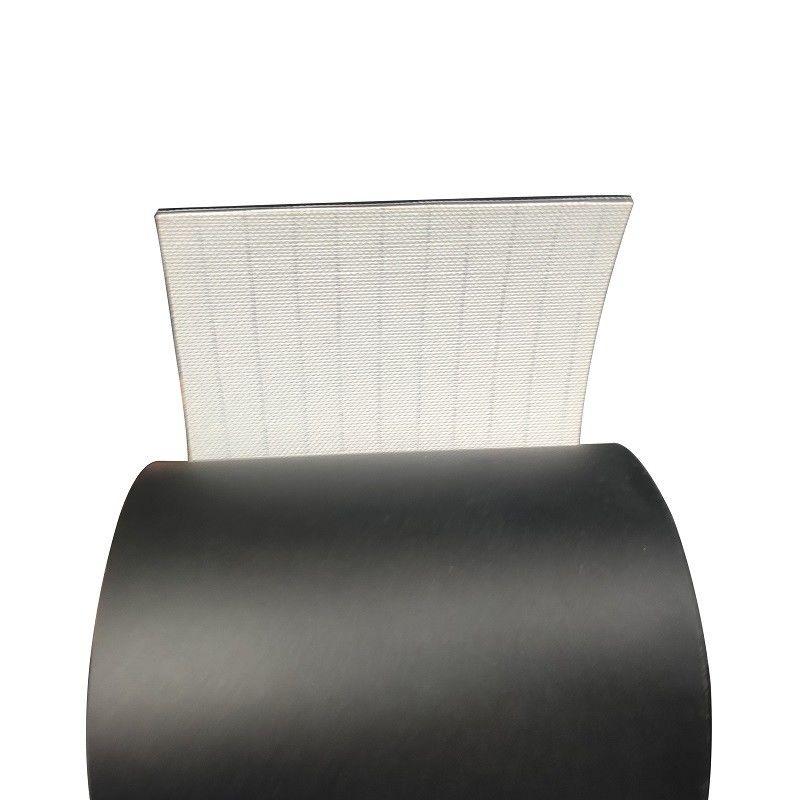 NN CP Grainy Pattern Rubber Conveyor Belts Black 400mm Bandwidth