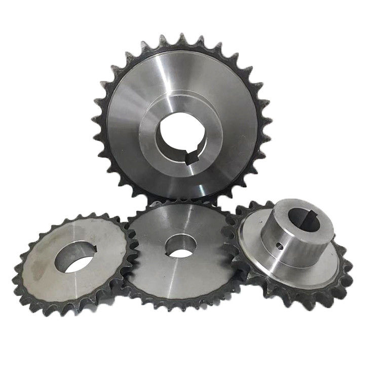Hard Teeth Transmission Chain Driven Sprocket Wheel Stainless Steel Forging Finished