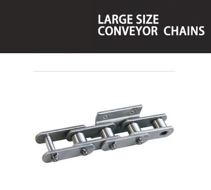 76.2 To 150mm Conveyor Chain Pitch Bucket Elevator Chains Rustproof