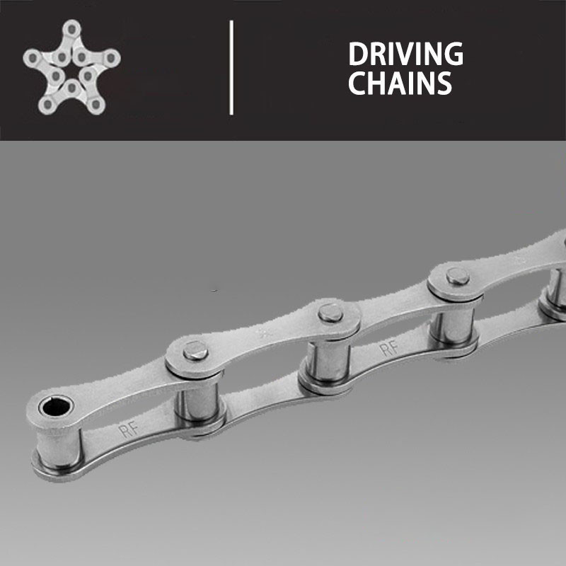 Alloy steel Double Pitch Roller Chain With Attachment