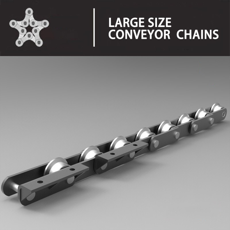 Welded Plate Paver Load Scraper Conveyor Chain OEM ODM