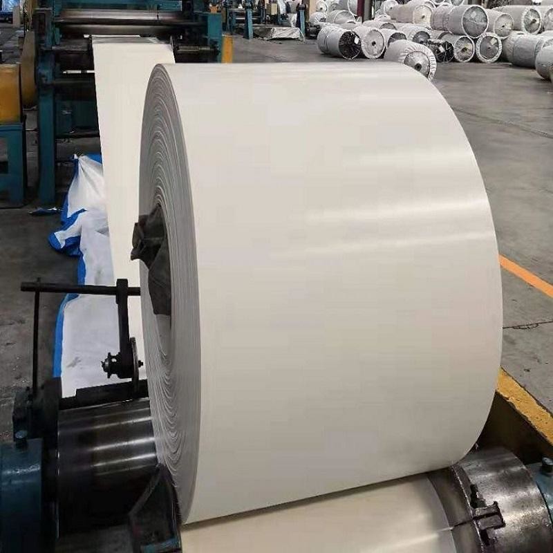White NN Rubber Conveyor Belts