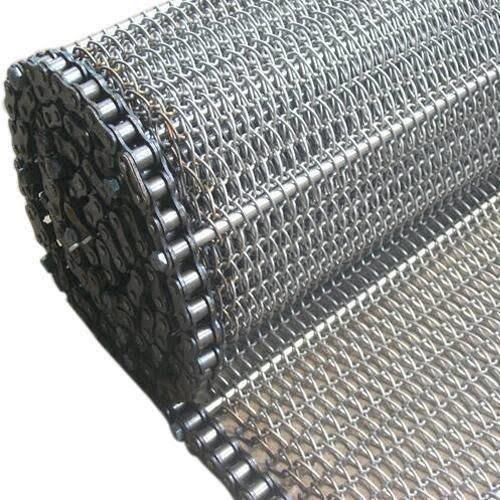 304 Stainless Steel Wire Mesh Conveyor Belt Fire Resistant