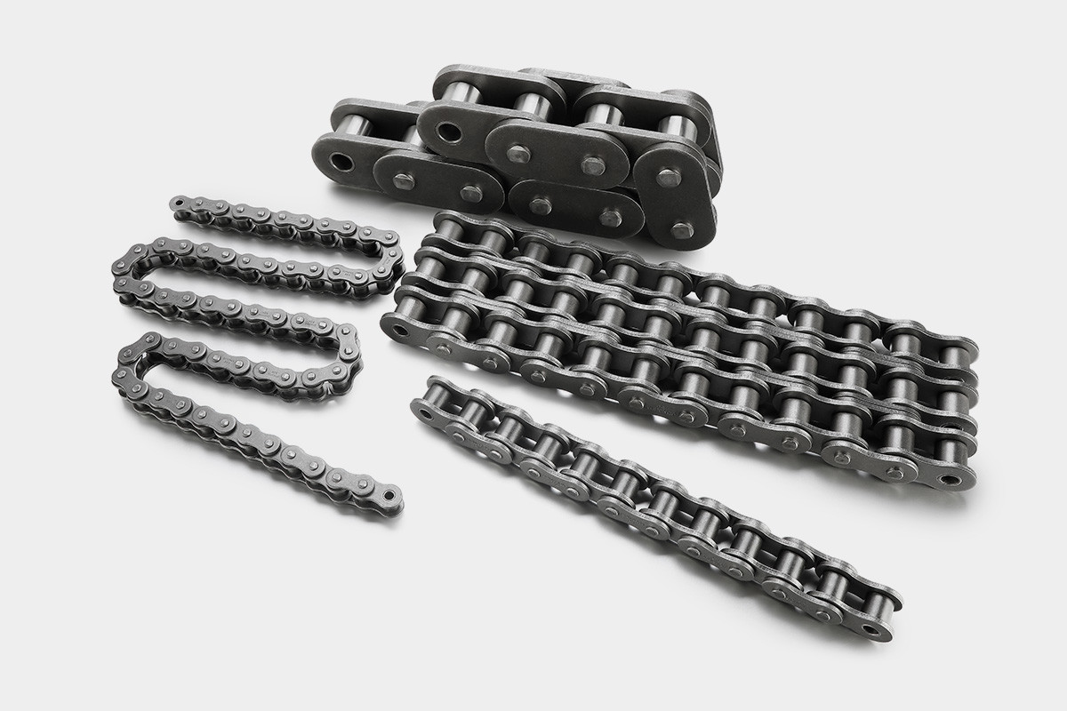 Heavy Duty Cranked-Link Transmission Chains