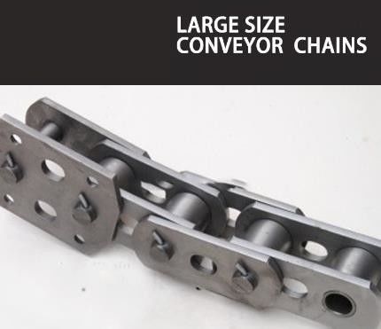 125mm 100mm Bucket Elevator Chain Link  Large Size Conveyor Chains Anti Corrosion