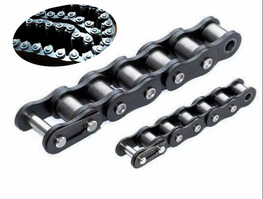 Double Pitch Attachment Transmission Drive Chain Stainless Steel High Tensile ISO9001
