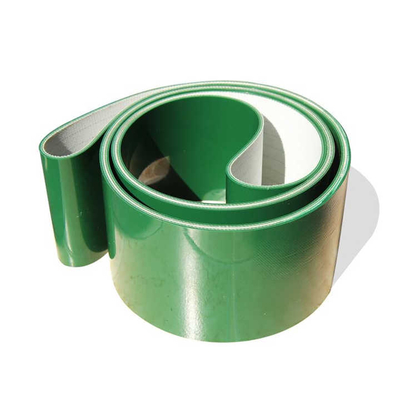 PVC Green Food-Grade Conveyor Belt High Capacity Non-Polluting