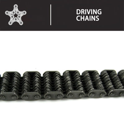 HV6 HV8 Silent Transmission Drive Chains Hy Vo Inverted Tooth Chain