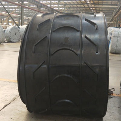 Herringbone Pattern Black Conveyor Belting 300-800mm Width