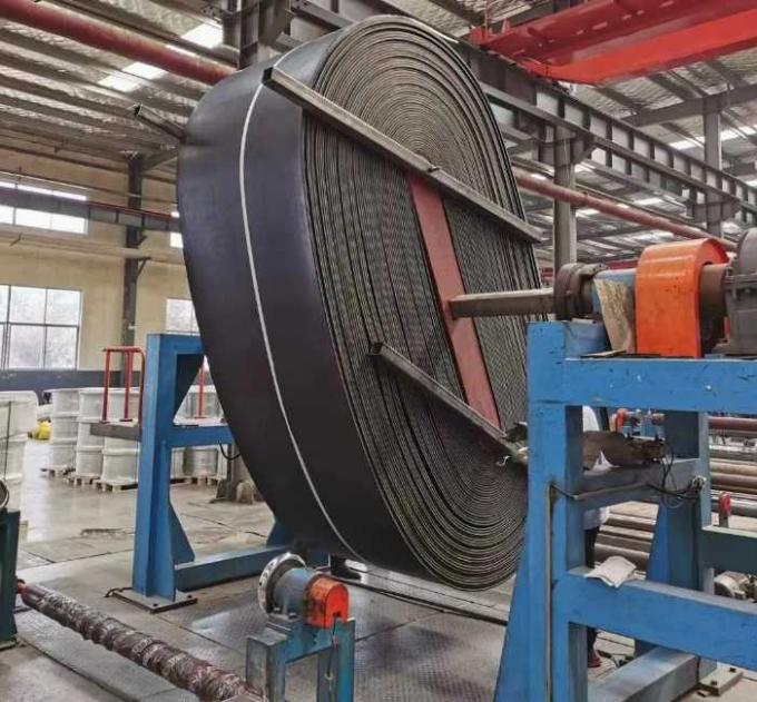 Flexible Wire Rope Conveyor Belt With Low Elongation And Good Flexural ...